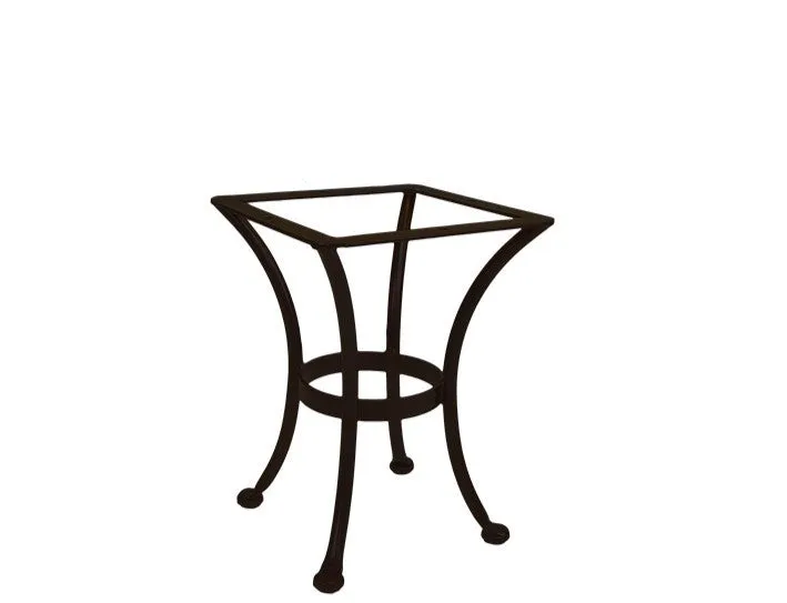 30" Round Fresco Porcelain Bar Table with Base by Ow Lee