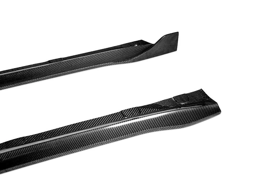 Aero Republic V Style Side Skirts for Tesla Model 3 Performance Base 2017-2023 Sedan Carbon Fiber
