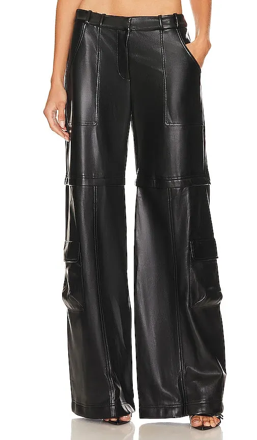 Amanda Uprichard Lucas Pants in Black