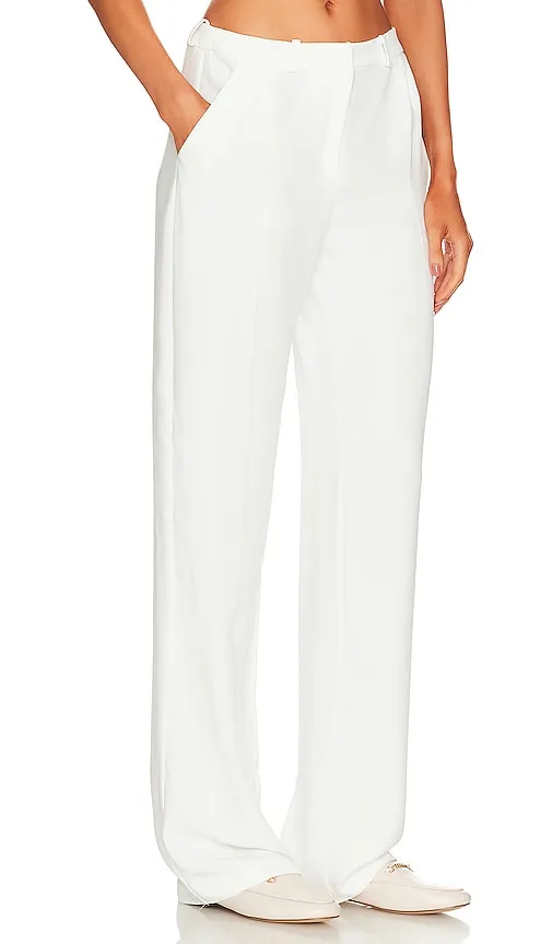 Amanda Uprichard Wallce Pants in Ivory