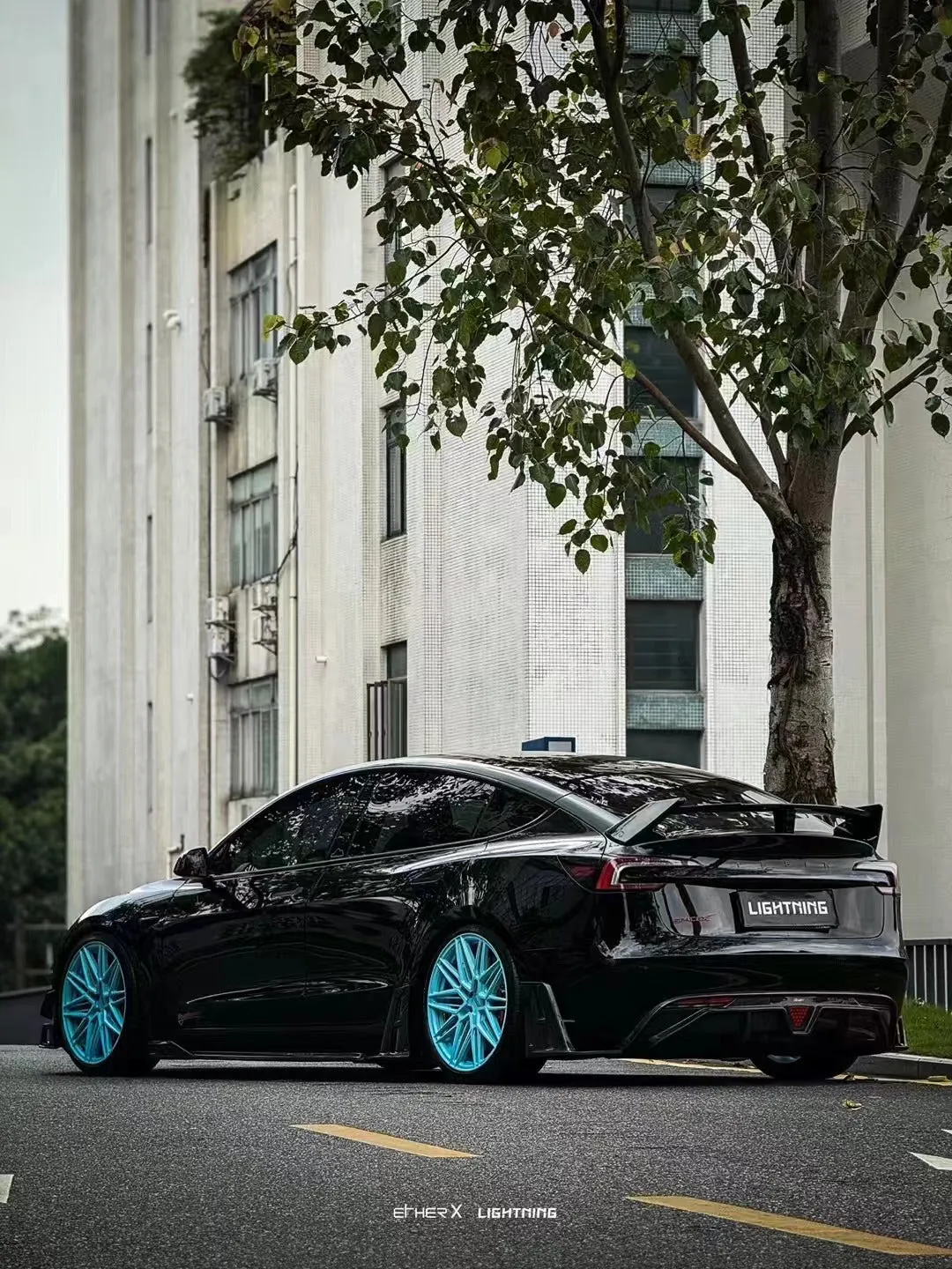 ArmorExtend AE Side Skirts & Canards for Tesla Model 3 Highland / P 2024-ON Carbon Fiber
