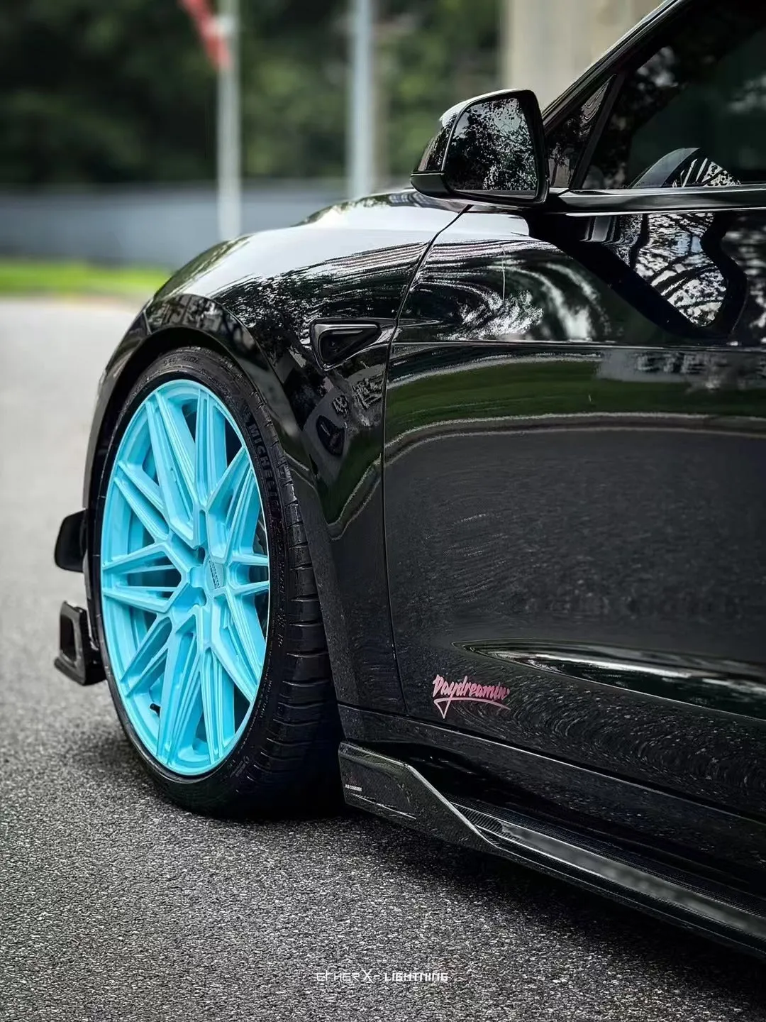 ArmorExtend AE Side Skirts & Canards for Tesla Model 3 Highland / P 2024-ON Carbon Fiber