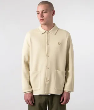 Button Through Polo Style Overshirt