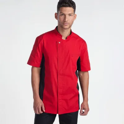 Caden Short Sleeve Chef Coat Jackets  CW5625