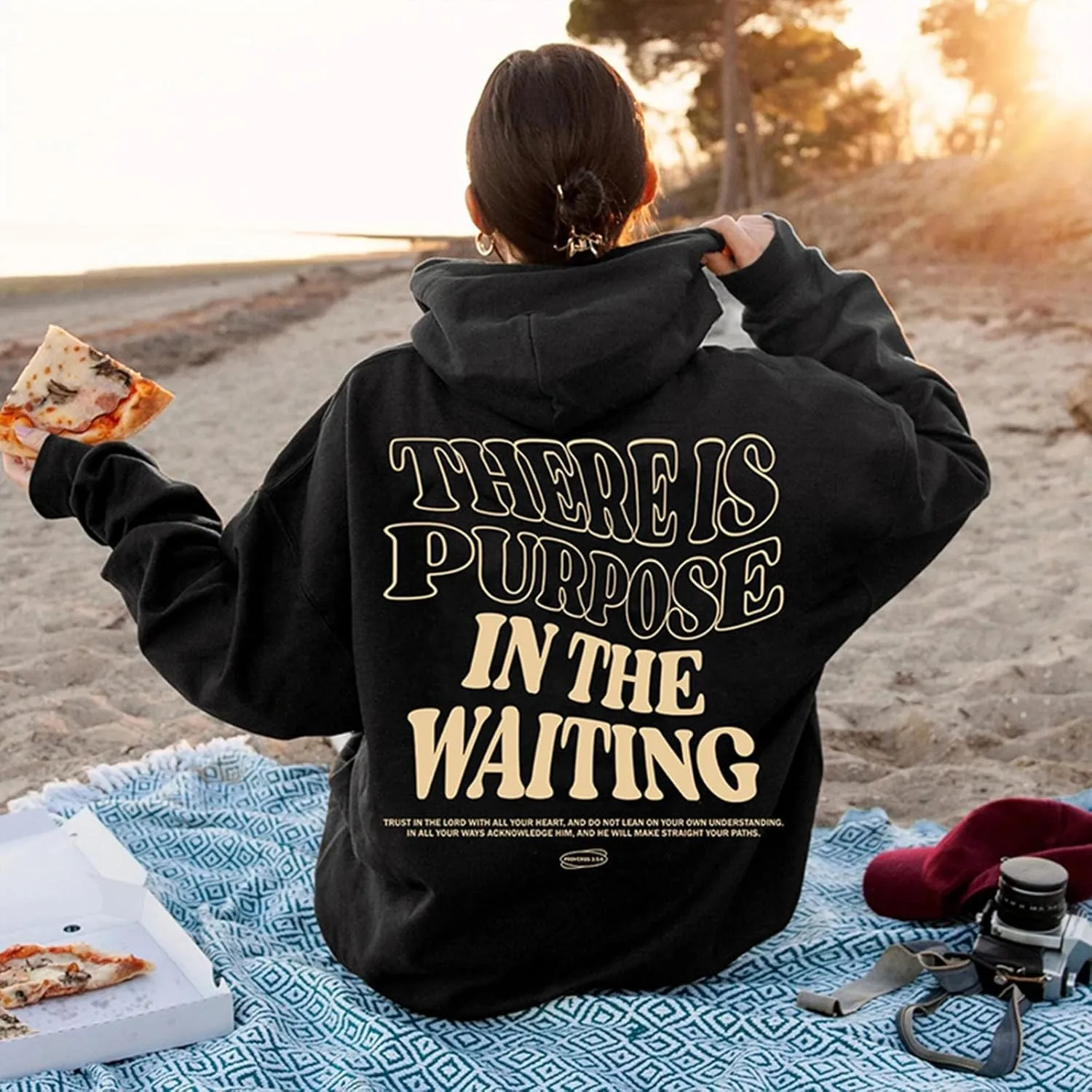 Christian Sweatshirts For Women Living Water Eternal Life Hoodies Long Sleeve Oversized Hoodies Jesus Sweatshirts