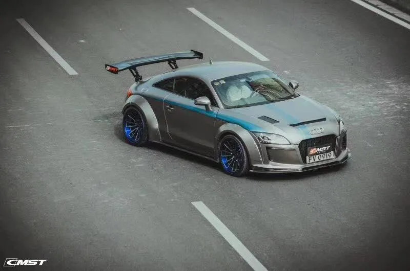 CMST Tuning Side Skirts For Audi TT TTS MK2 8J 2011-2015 Carbon Fiber