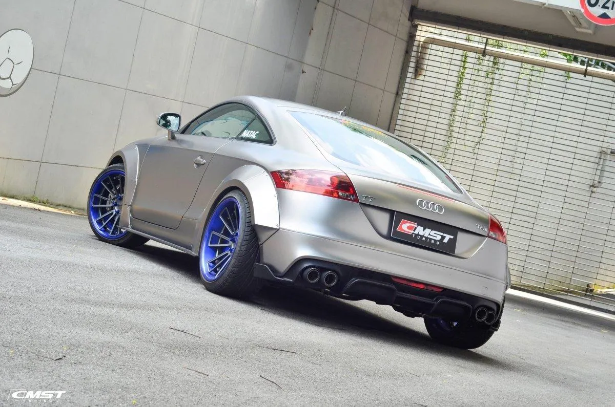 CMST Tuning Side Skirts For Audi TT TTS MK2 8J 2011-2015 Carbon Fiber