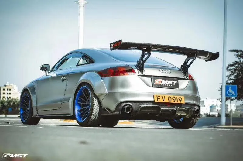 CMST Tuning Side Skirts For Audi TT TTS MK2 8J 2011-2015 Carbon Fiber