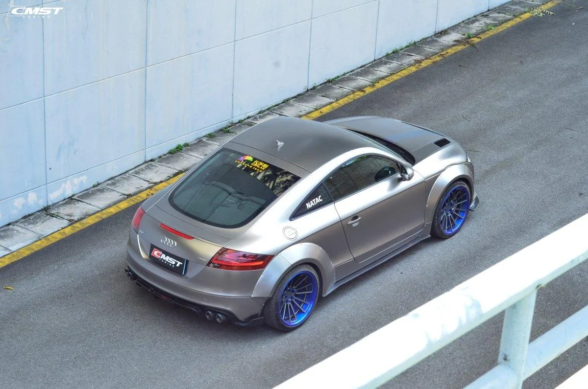 CMST Tuning Side Skirts For Audi TT TTS MK2 8J 2011-2015 Carbon Fiber