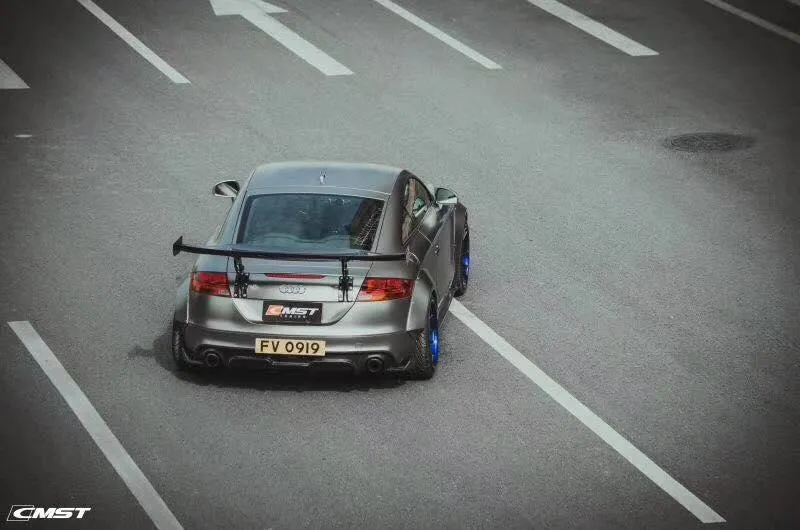 CMST Tuning Side Skirts For Audi TT TTS MK2 8J 2011-2015 Carbon Fiber
