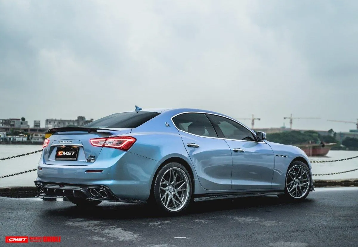 CMST Tuning Side Skirts for Maserati Ghibli 2018-ON Carbon Fiber/FRP