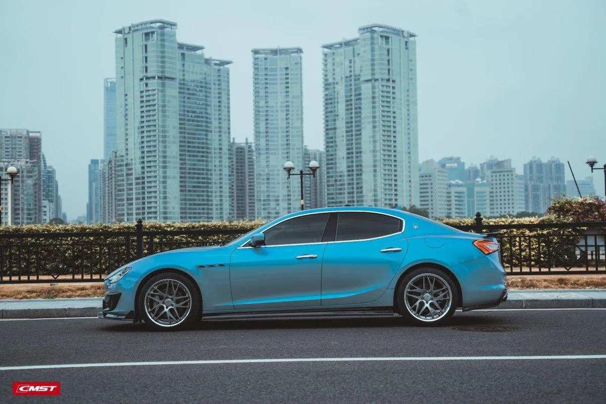 CMST Tuning Side Skirts for Maserati Ghibli 2018-ON Carbon Fiber/FRP