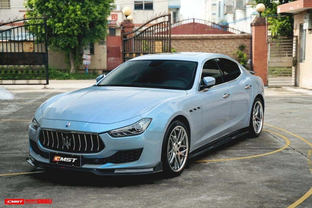 CMST Tuning Side Skirts for Maserati Ghibli 2018-ON Carbon Fiber/FRP