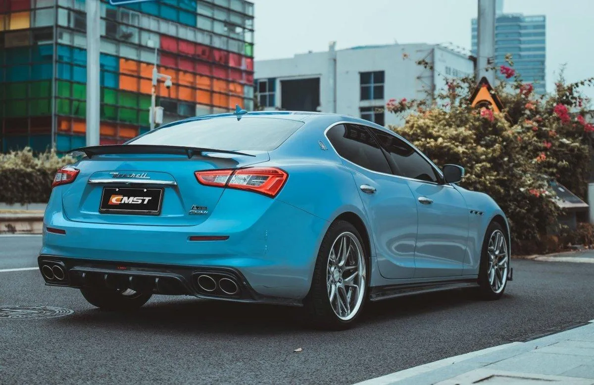 CMST Tuning Side Skirts for Maserati Ghibli 2018-ON Carbon Fiber/FRP