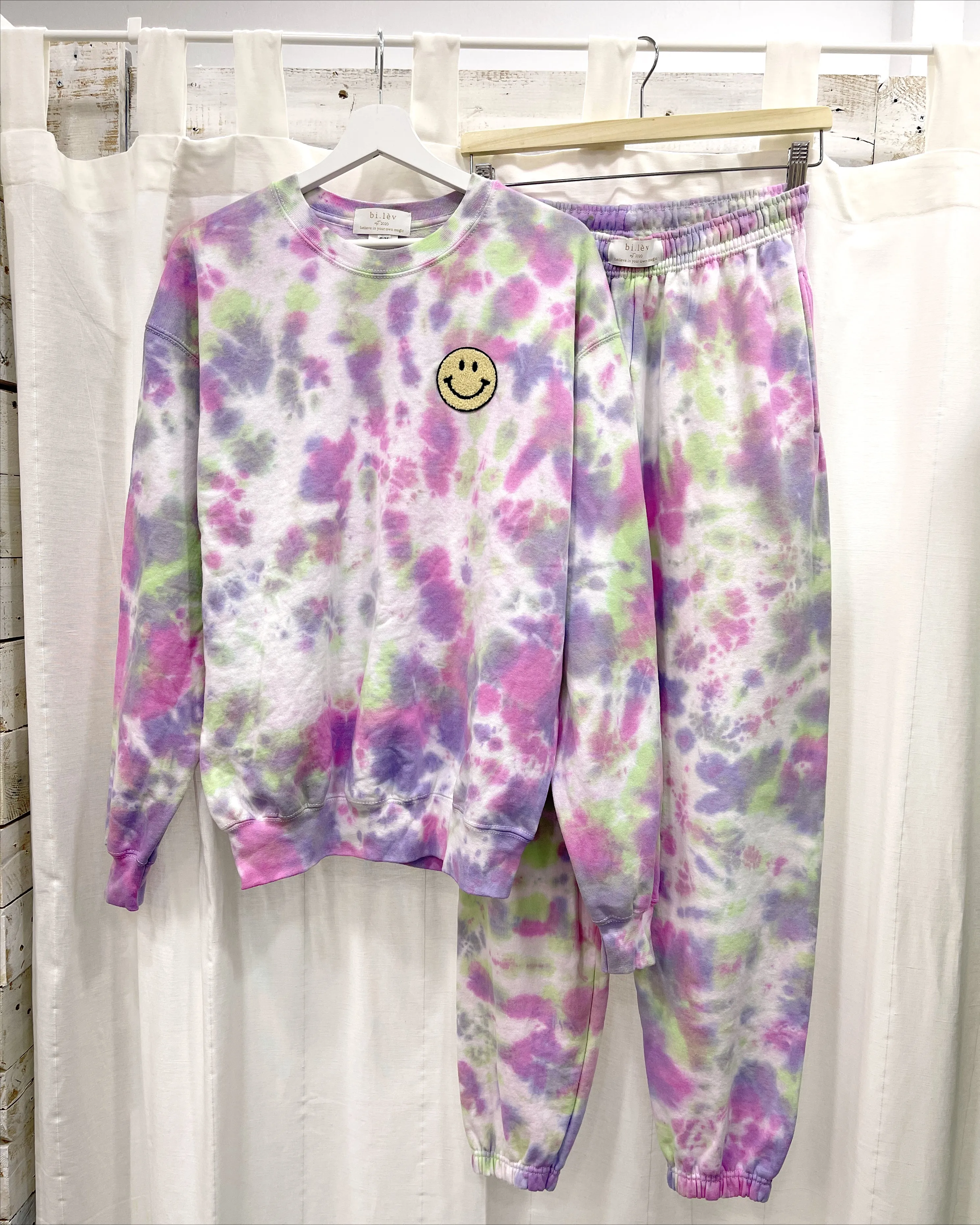 COTTON CANDY tie-dye jogger pants