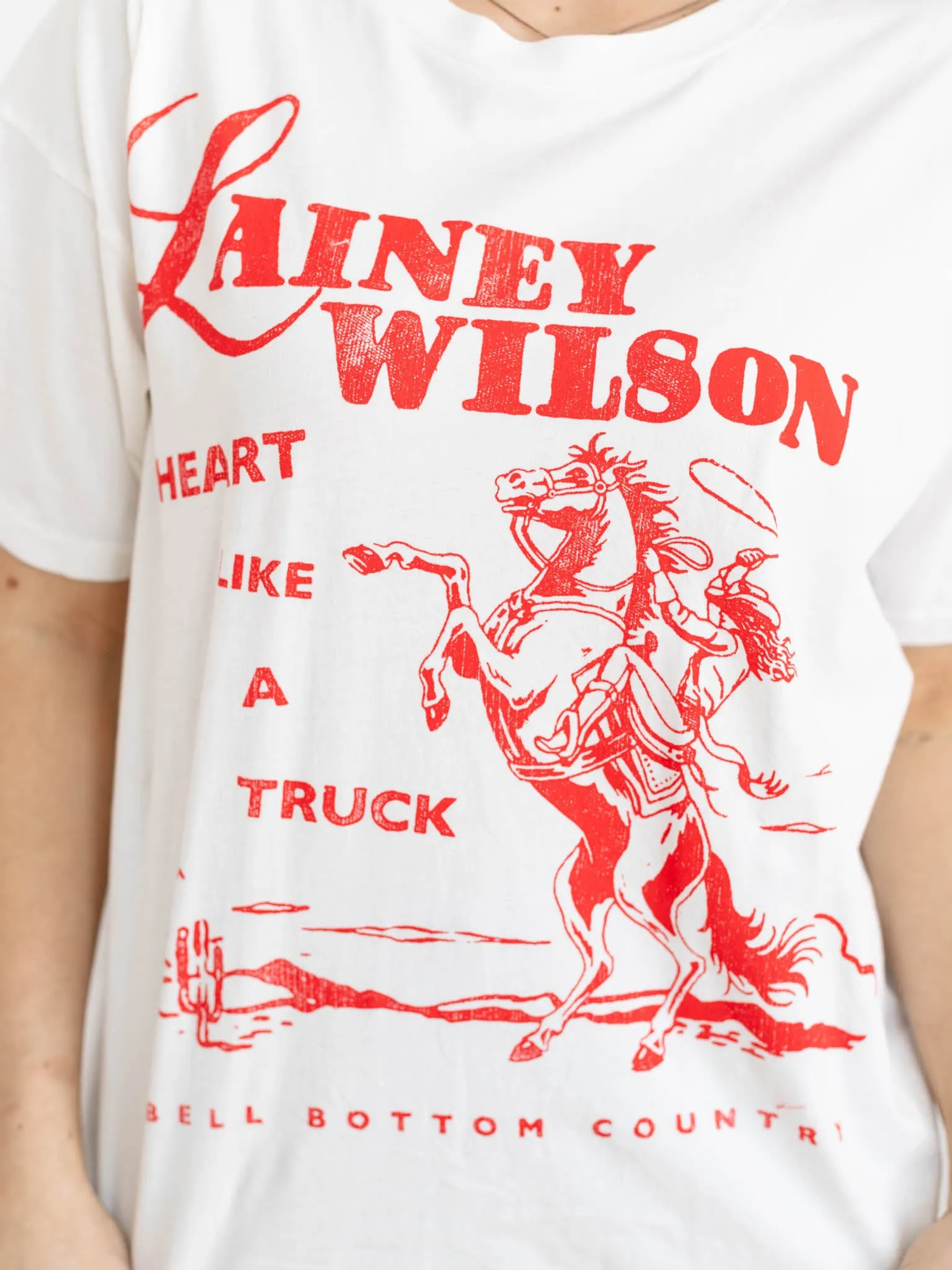 Daydreamer Lainey Wilson Bell Bottom Country Merch Tee