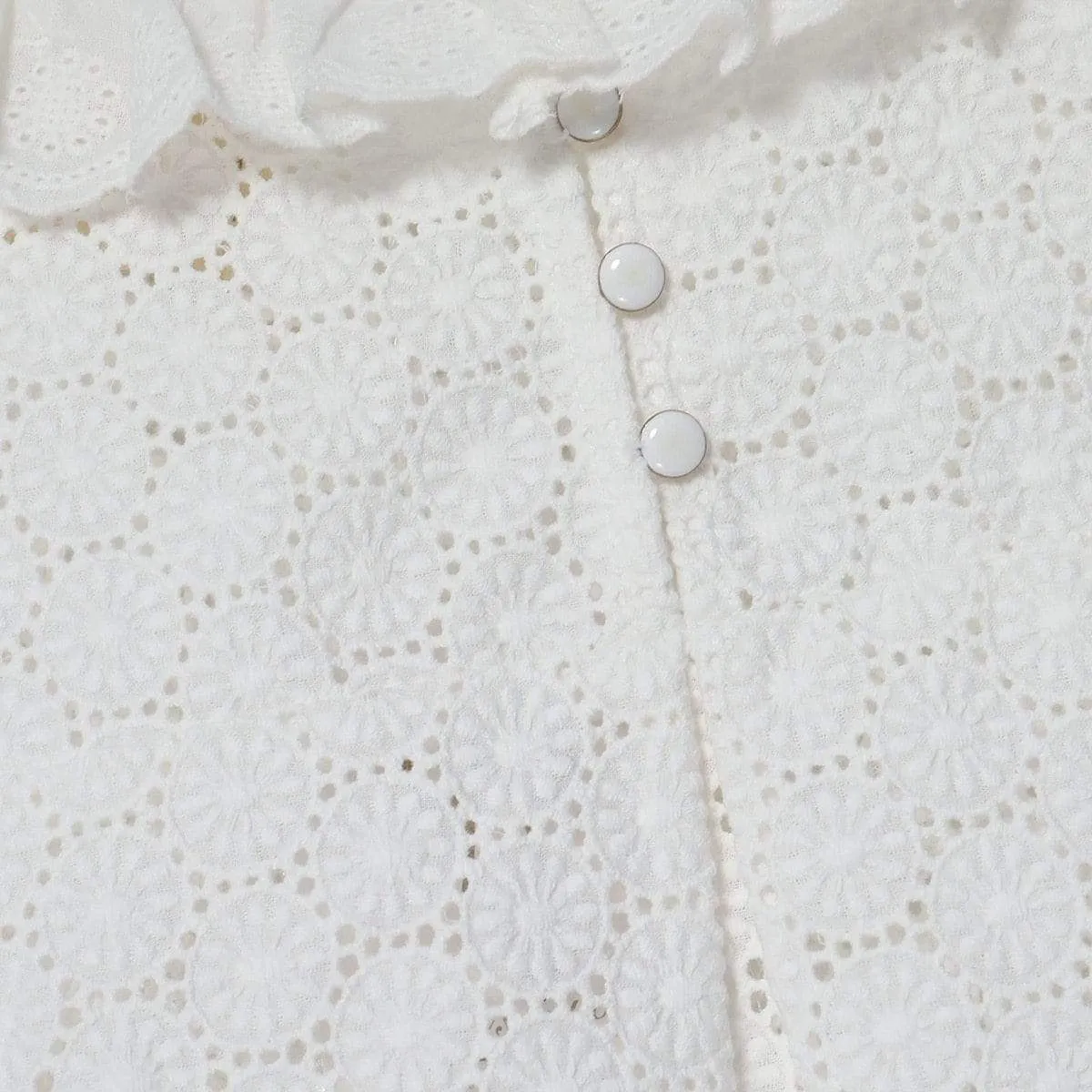 ELEGANT BRIGITTE EMBROIDERY BLOUSE