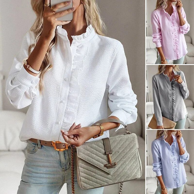 Elegant Polo Blouse