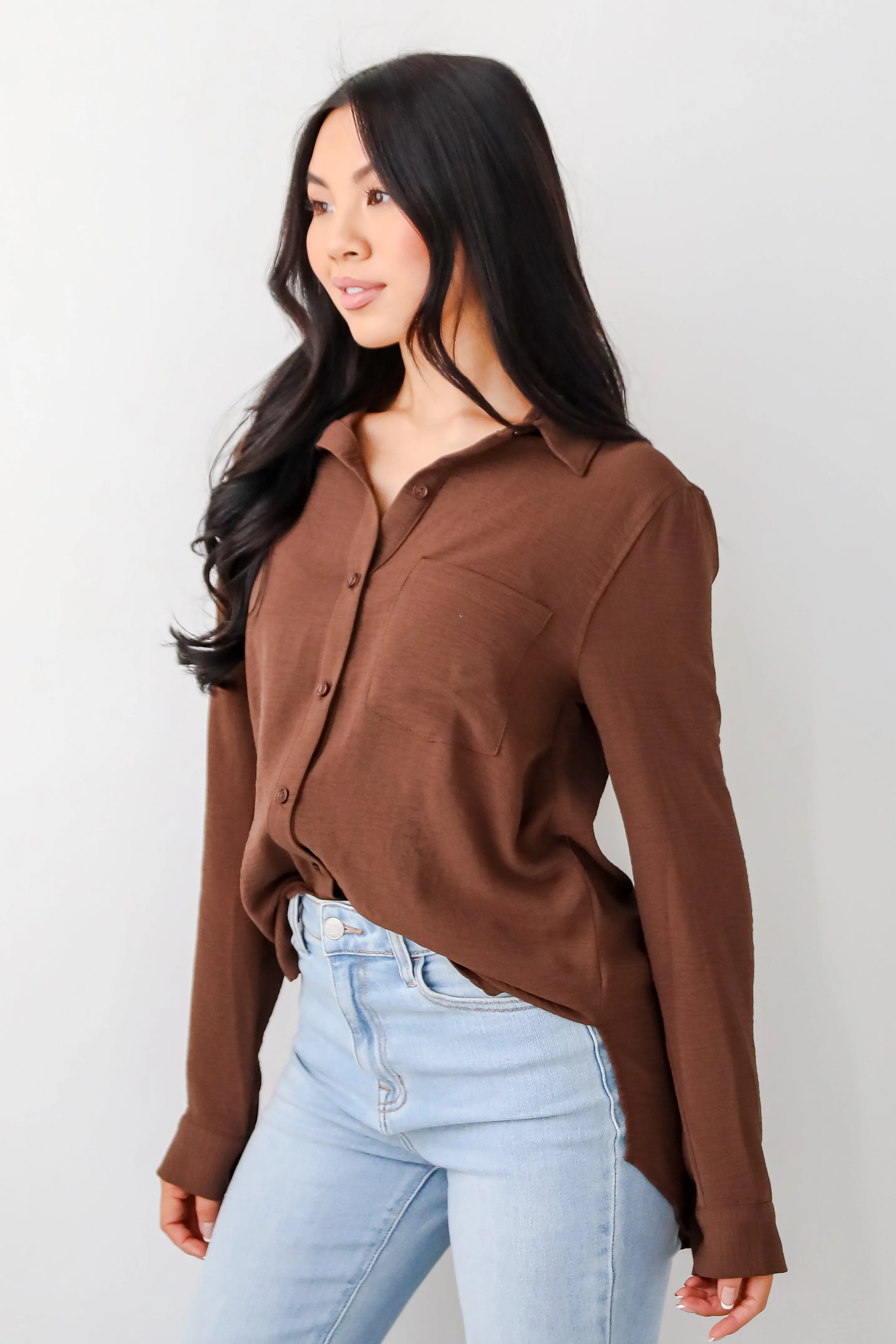 FINAL SALE - Perfected Sophistication Button-Up Blouse - DOORBUSTER