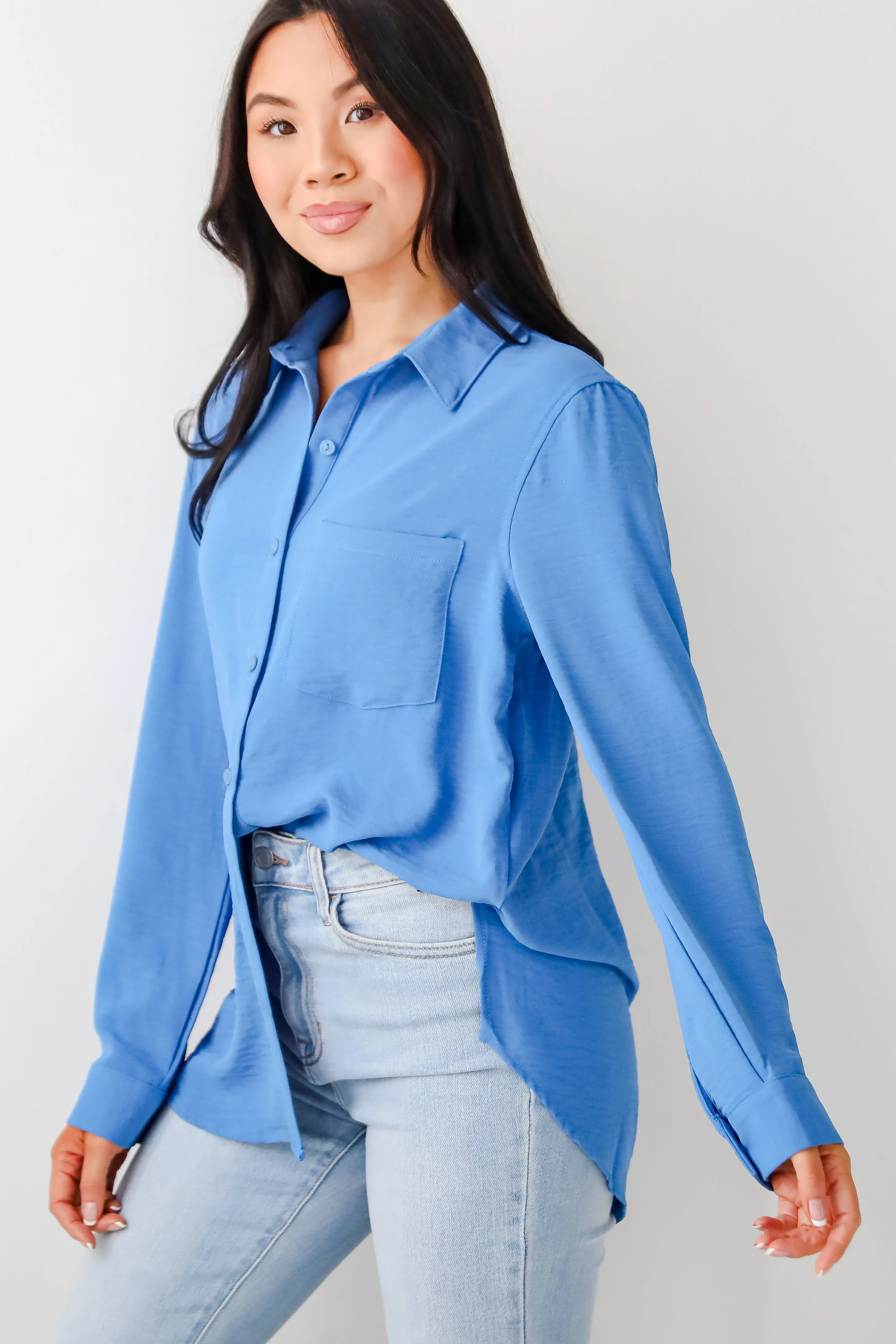 FINAL SALE - Perfected Sophistication Button-Up Blouse - DOORBUSTER
