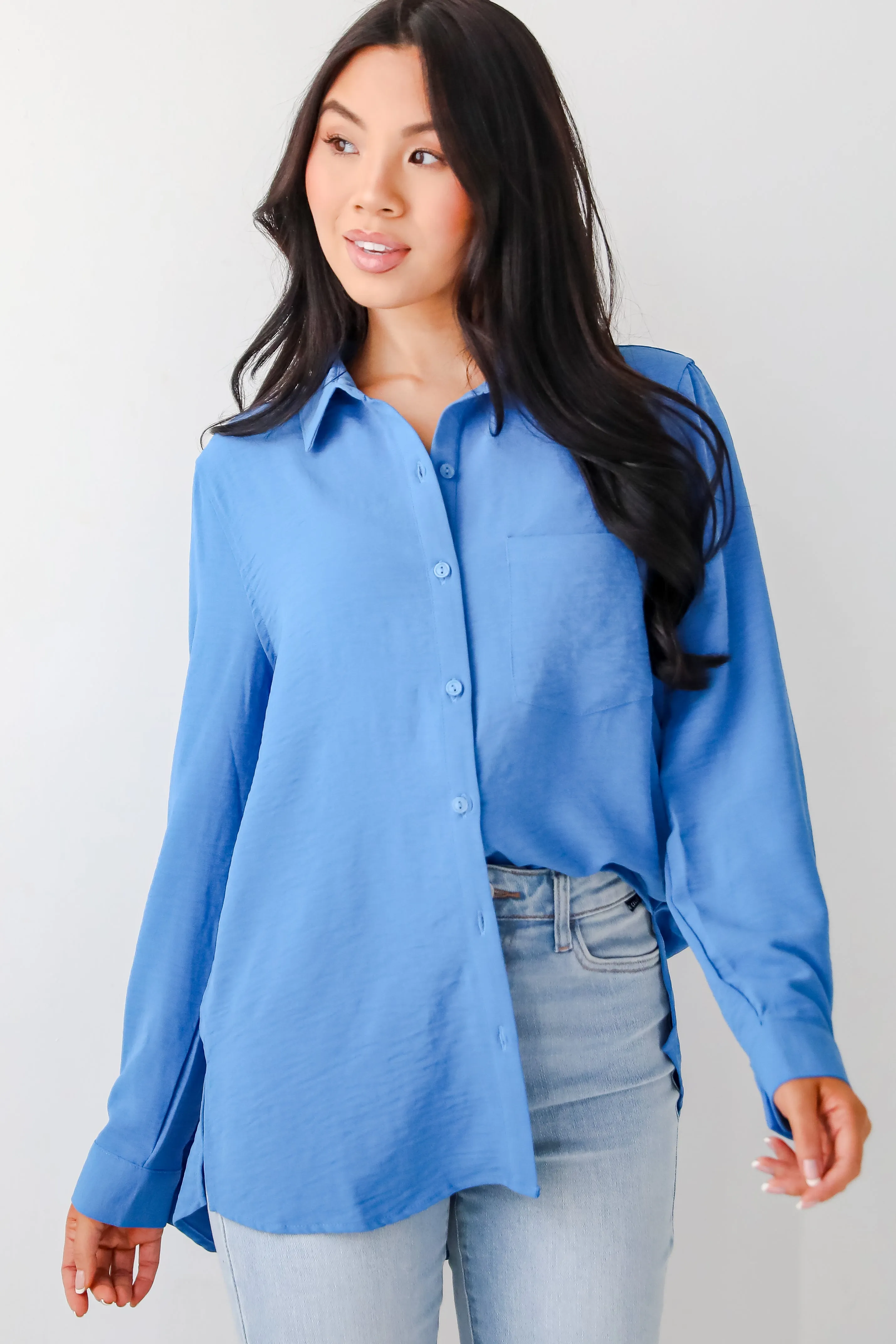 FINAL SALE - Perfected Sophistication Button-Up Blouse - DOORBUSTER