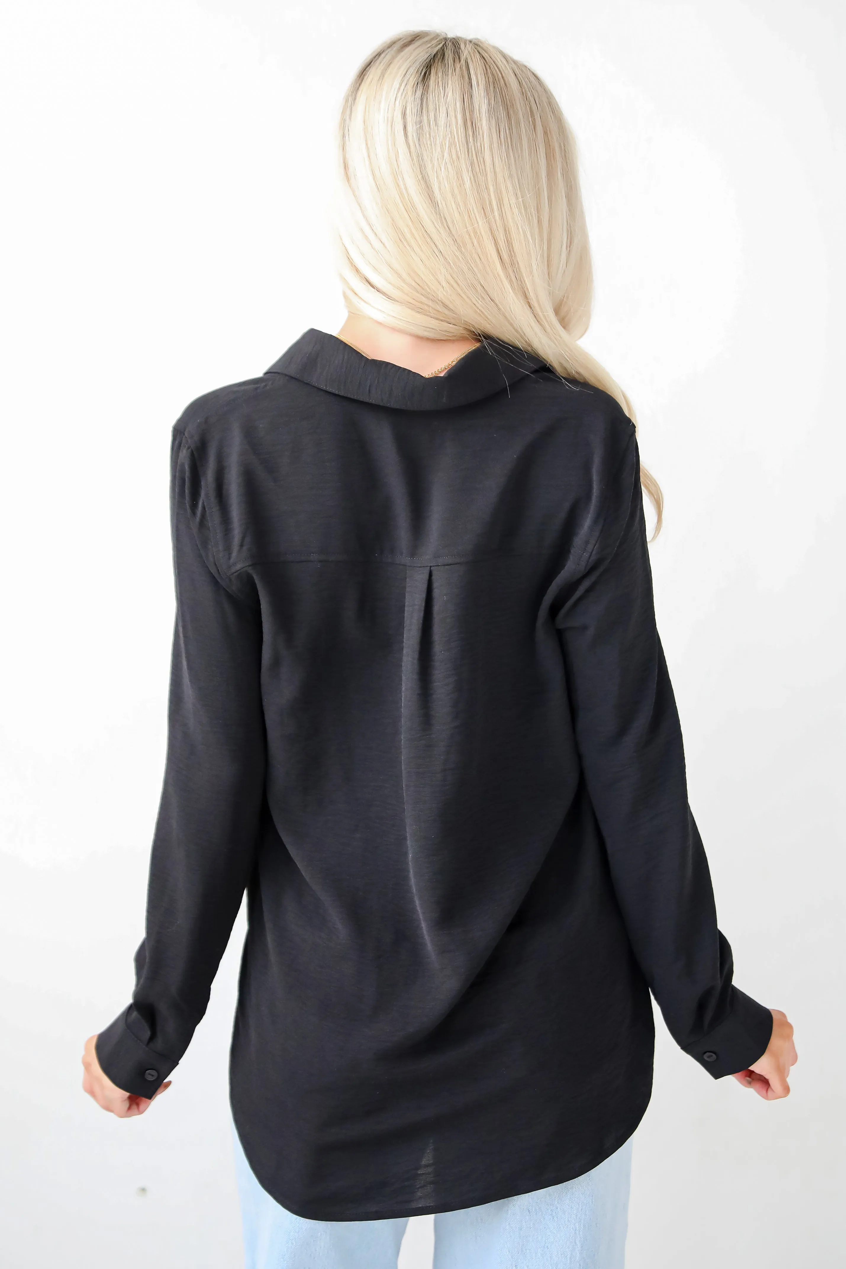 FINAL SALE - Perfected Sophistication Button-Up Blouse - DOORBUSTER