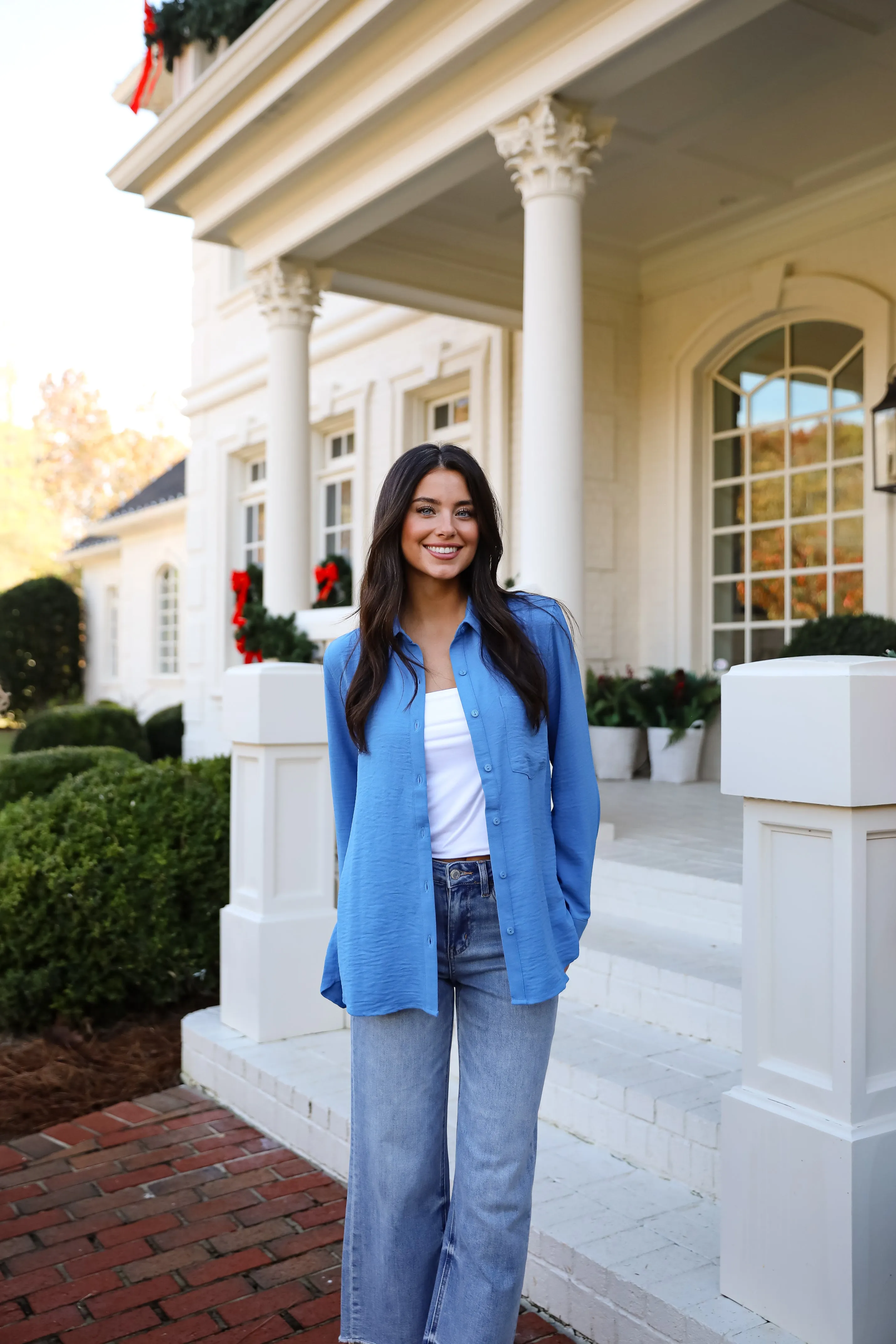 FINAL SALE - Perfected Sophistication Button-Up Blouse - DOORBUSTER