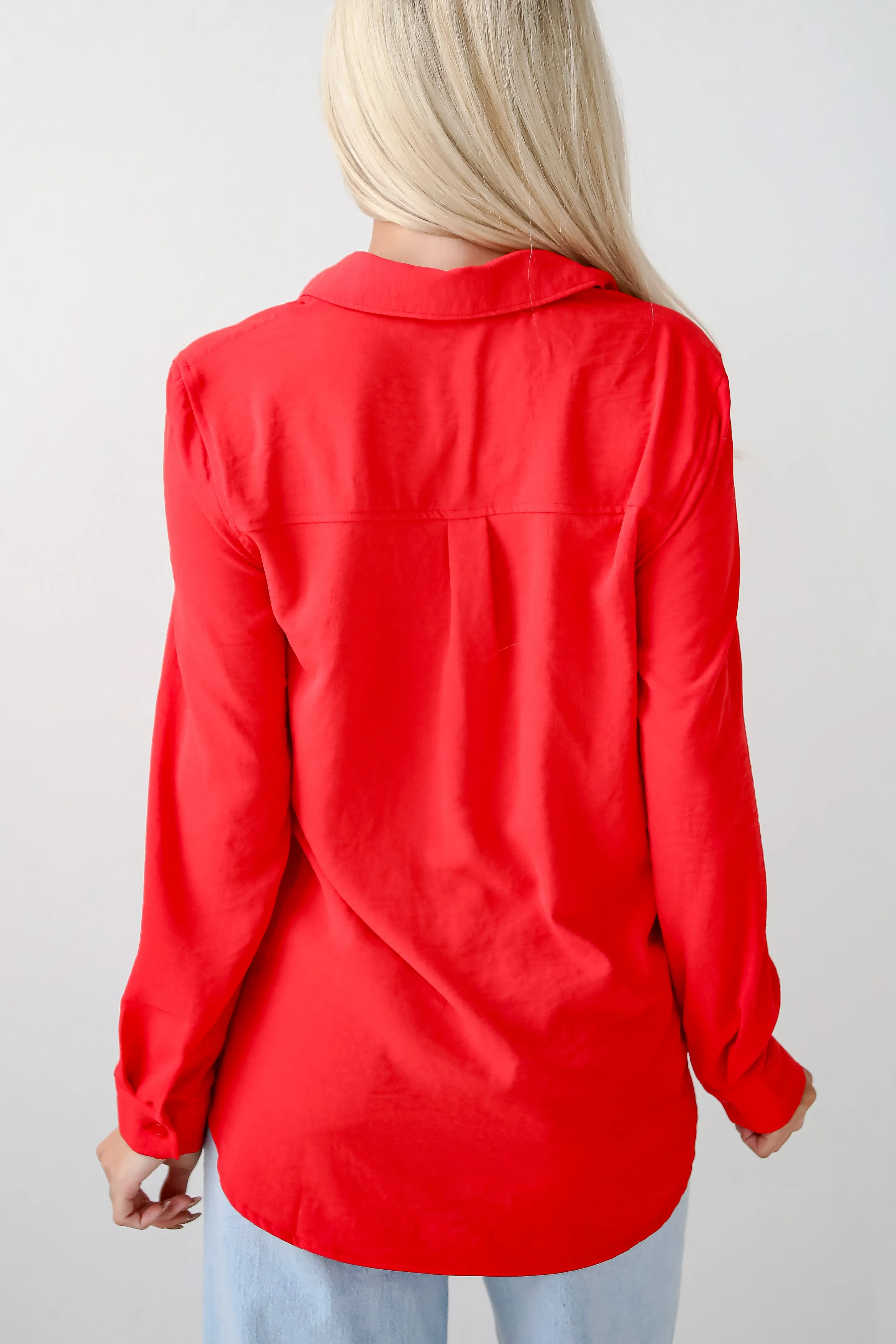 FINAL SALE - Perfected Sophistication Button-Up Blouse - DOORBUSTER