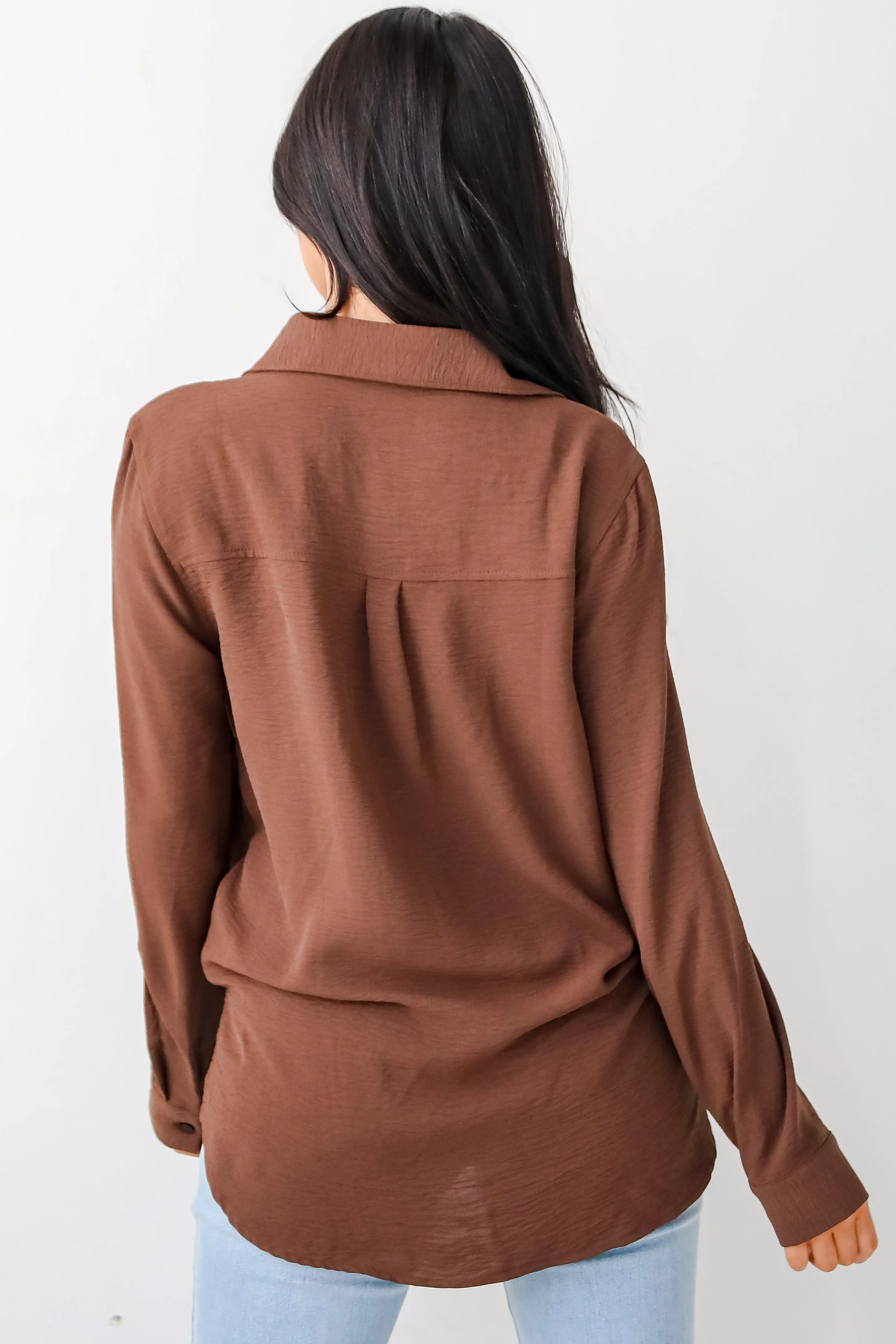 FINAL SALE - Perfected Sophistication Button-Up Blouse - DOORBUSTER