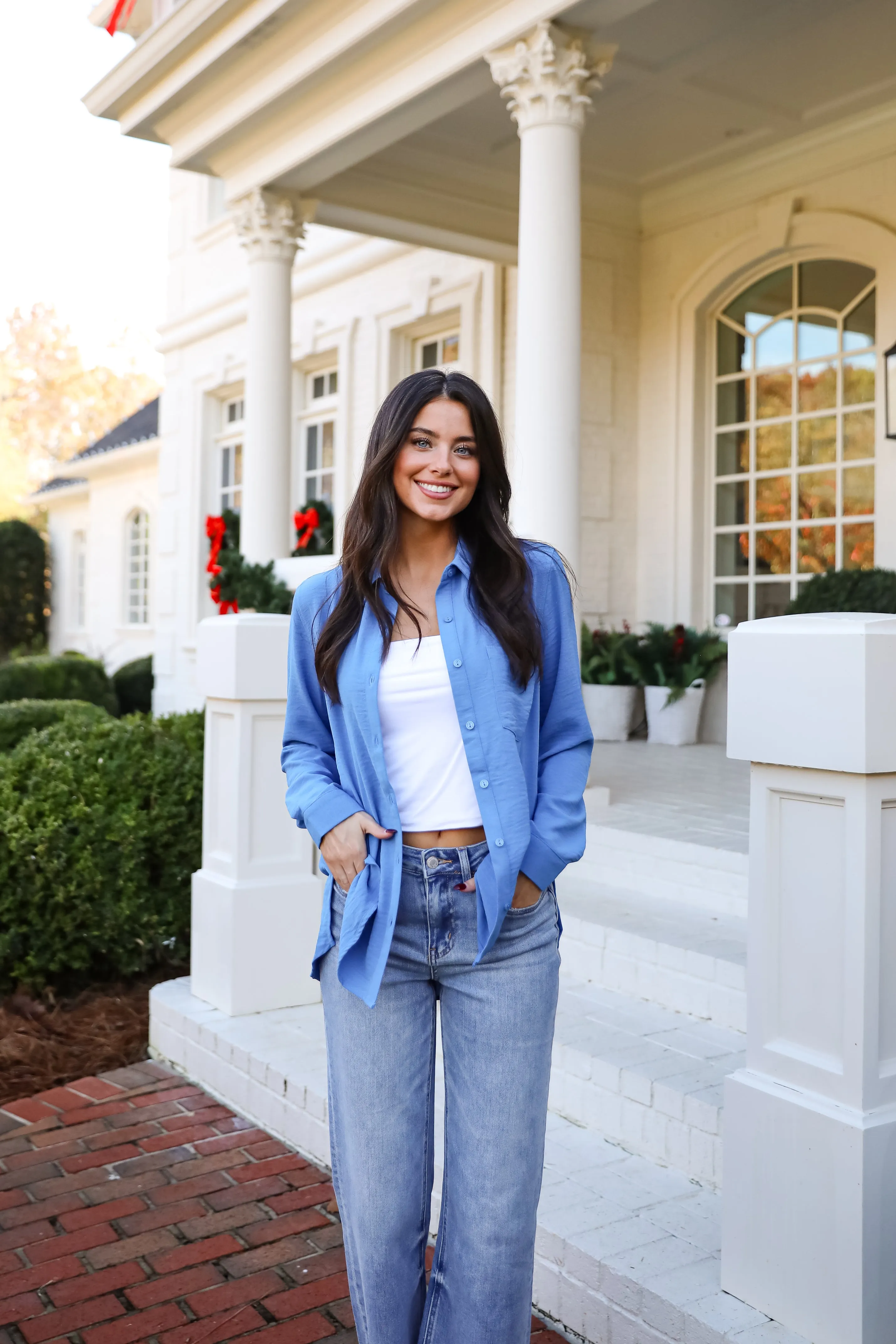 FINAL SALE - Perfected Sophistication Button-Up Blouse - DOORBUSTER