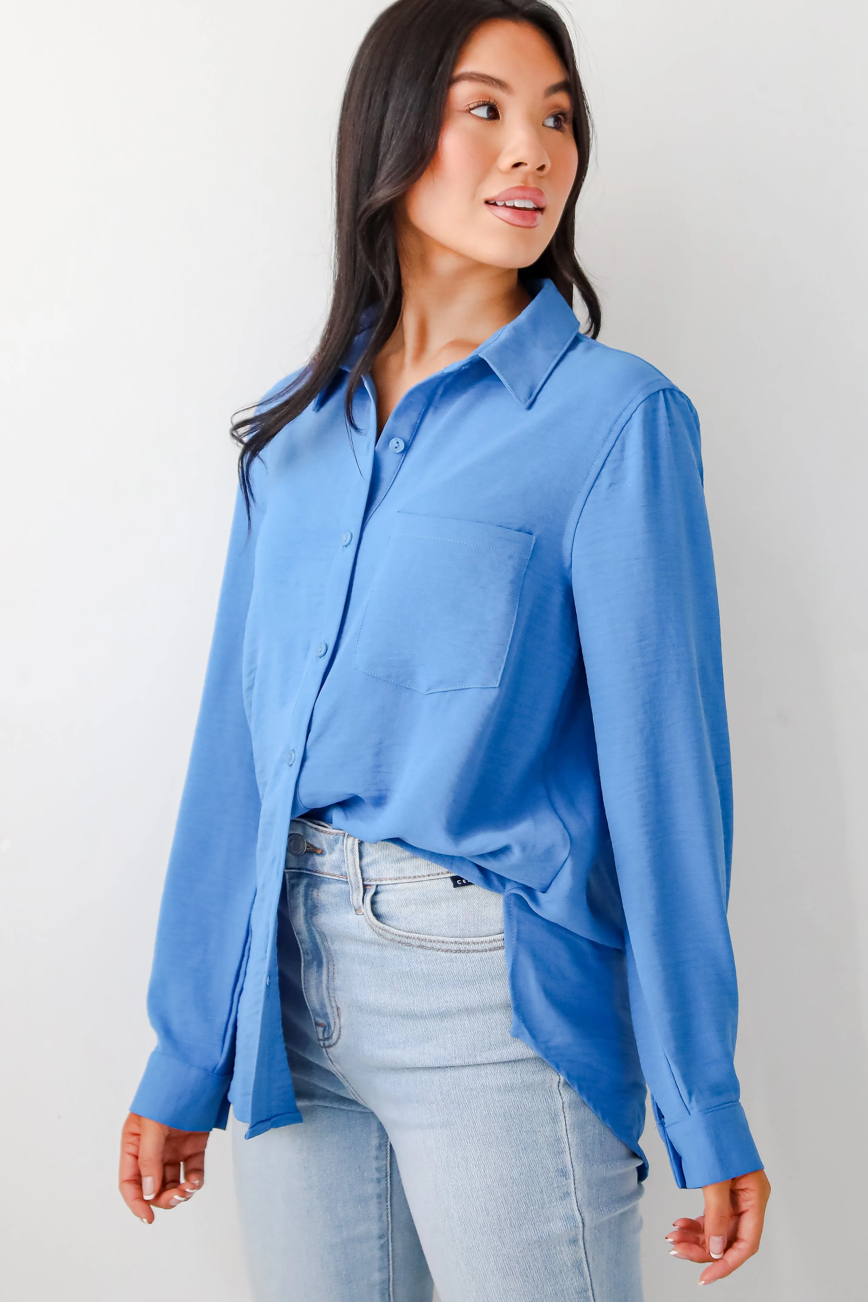 FINAL SALE - Perfected Sophistication Button-Up Blouse - DOORBUSTER