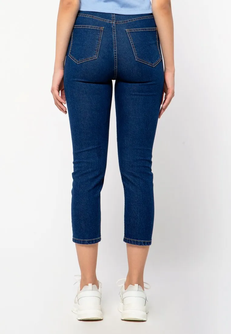Fitted Mom Jeans