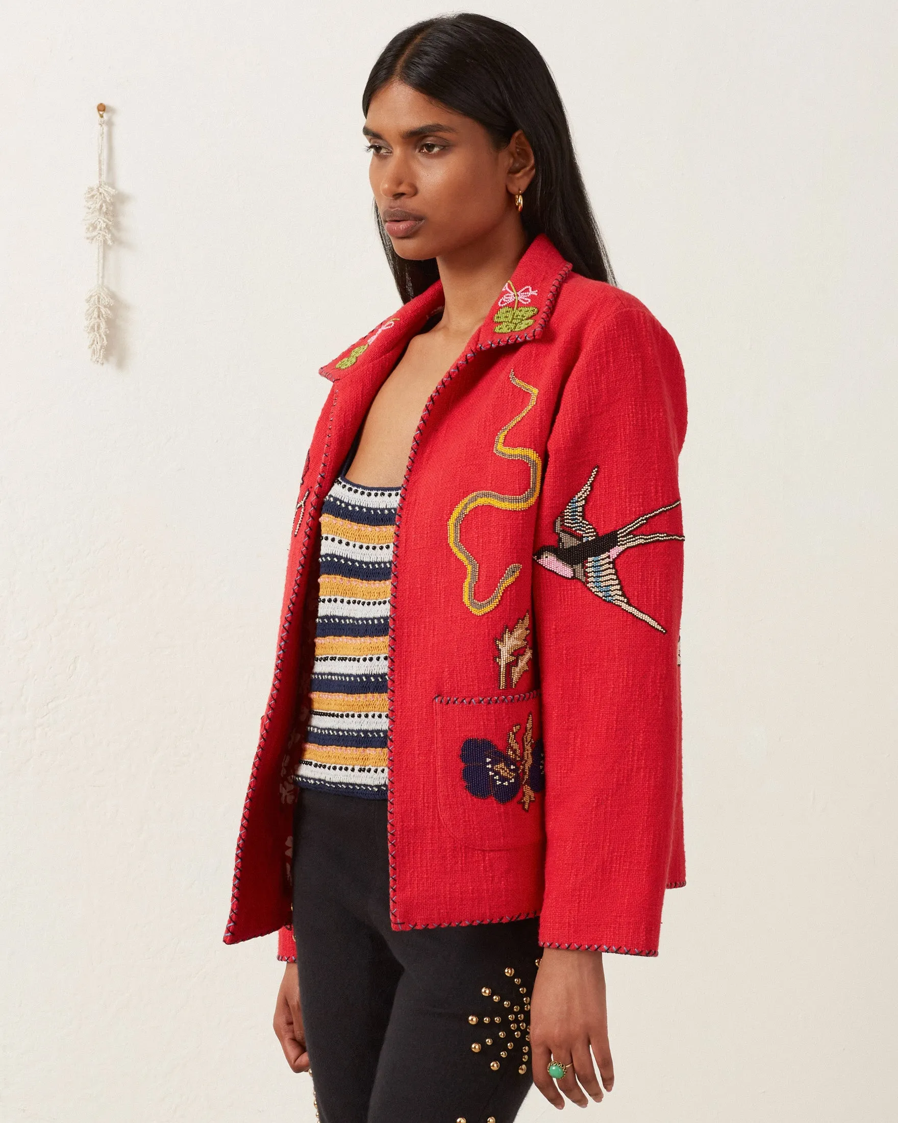 Francis Crimson Tattoo Jacket