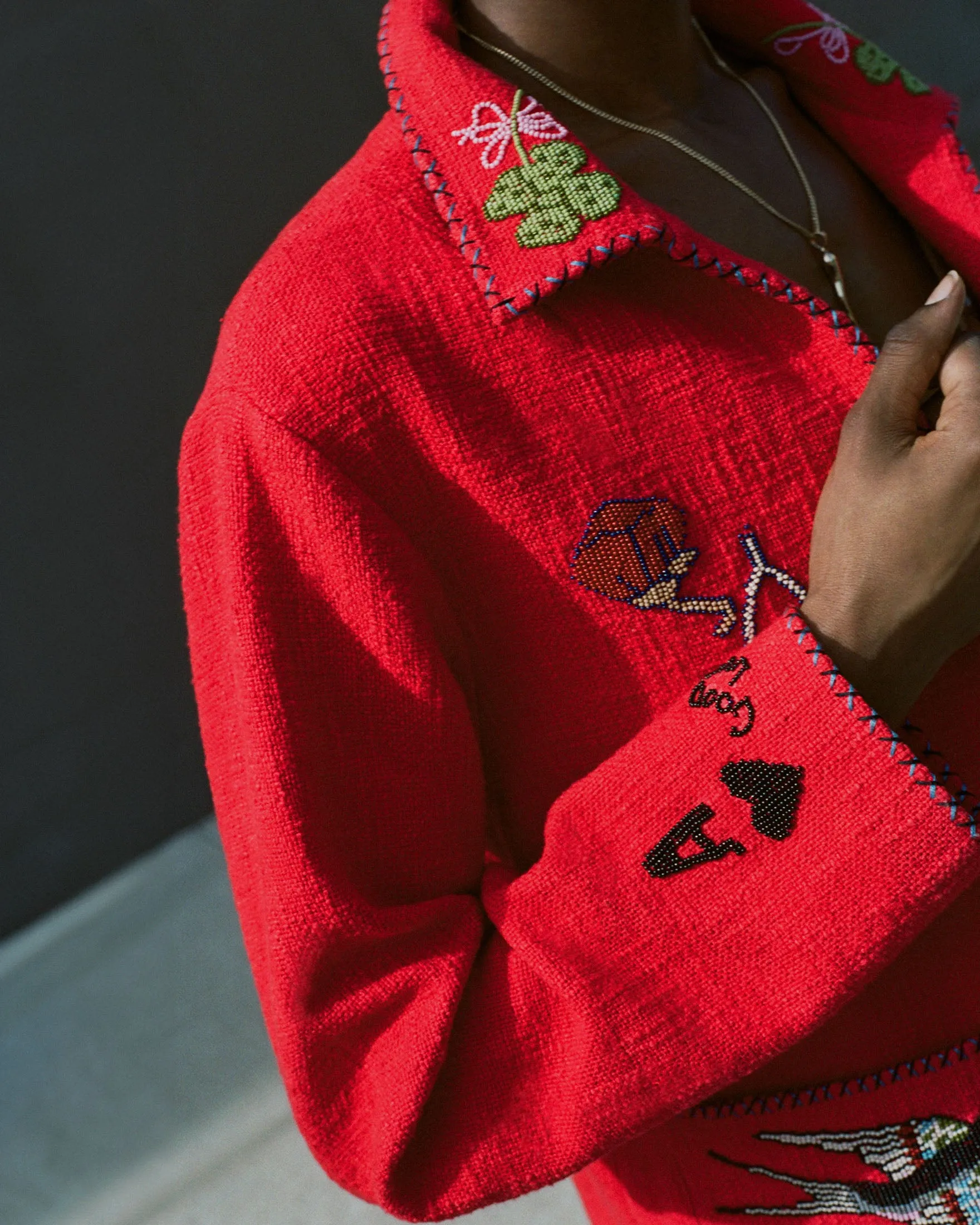 Francis Crimson Tattoo Jacket