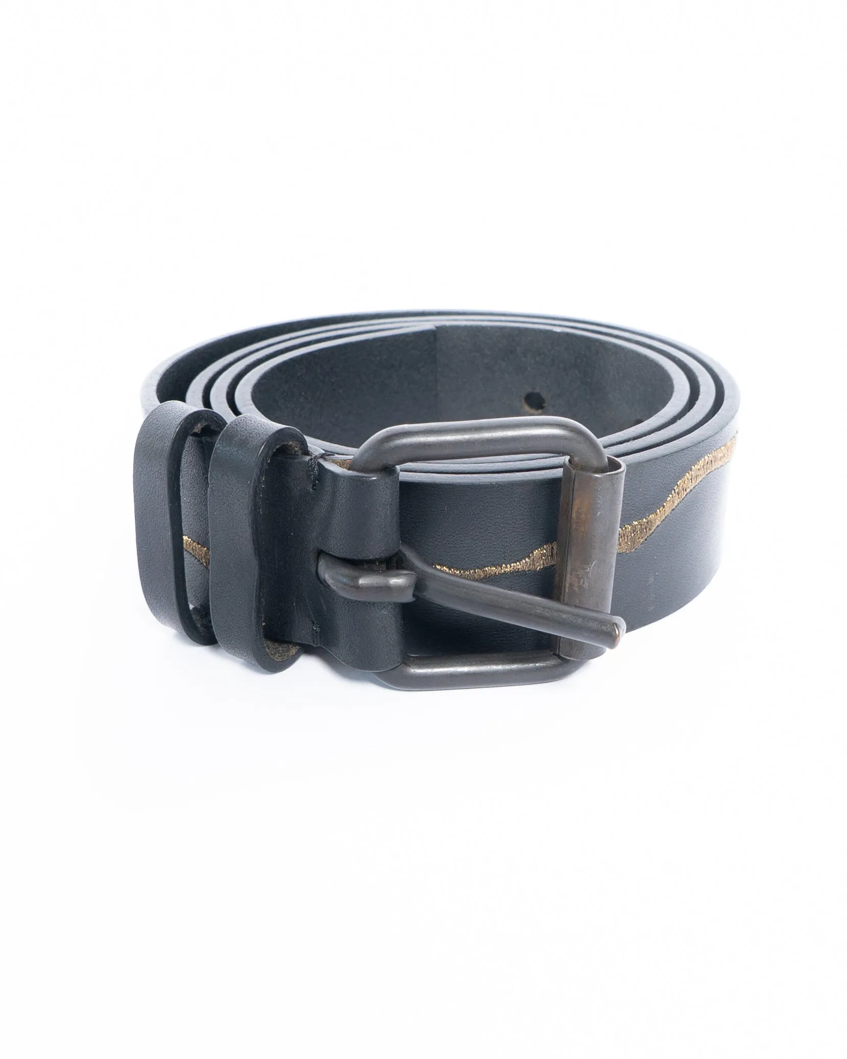 FW17 Golden Embroidered Belt