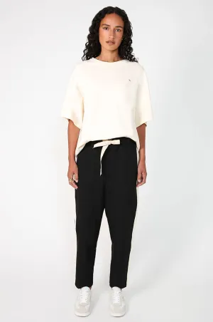 gains pant / black|ecru contrast