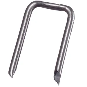 Gardner Bender 9/16 in (14 mm), Metal Staple, Recessed Head, Sharp Tip, Contractor Length, 3 Cond #14, #12, and #10 NM