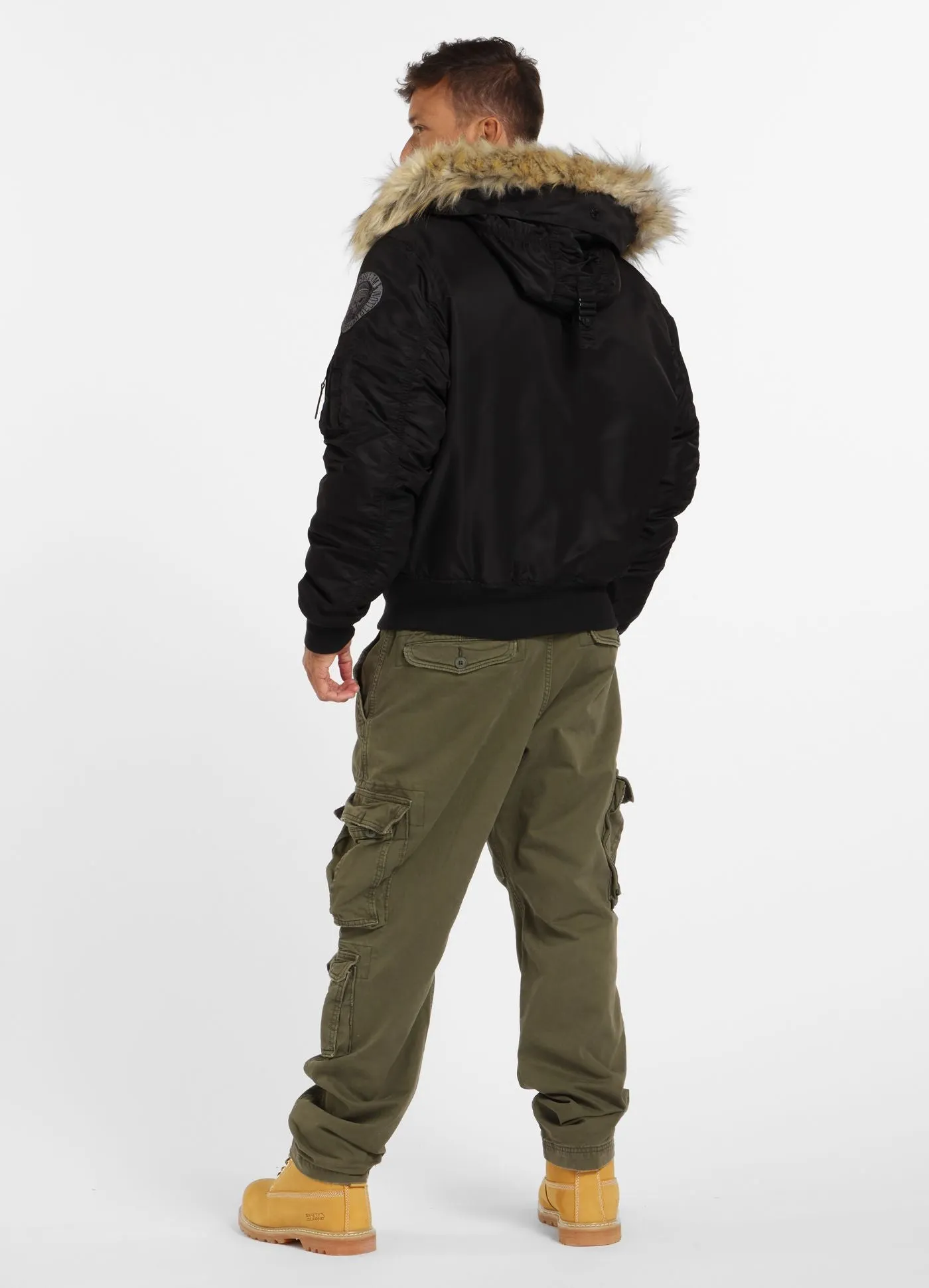 Harvest Hooded Jacket - Black