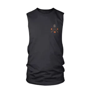 Hog Wild Cut-OFF Tank - Black & Orange