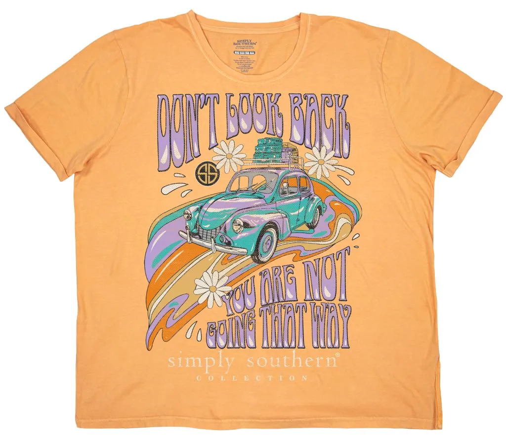 Honey Acid Wash Orange Oversized Short Sleeve Shirt