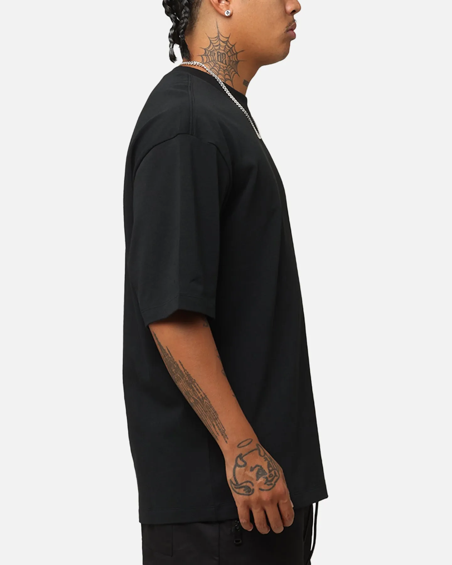 Jordan Brand Sneaker Patch Crewneck T-Shirt Black/Varsity Red