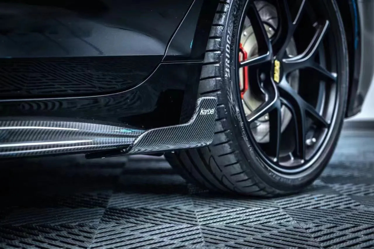 Karbel Carbon Side Skirts for Audi S5 A5 B9.5 2020-ON Carbon Fiber