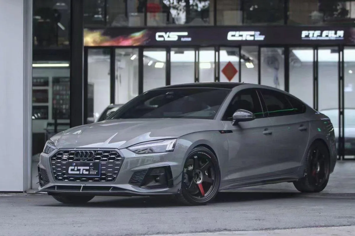 Karbel Carbon Side Skirts for Audi S5 A5 B9.5 2020-ON Carbon Fiber