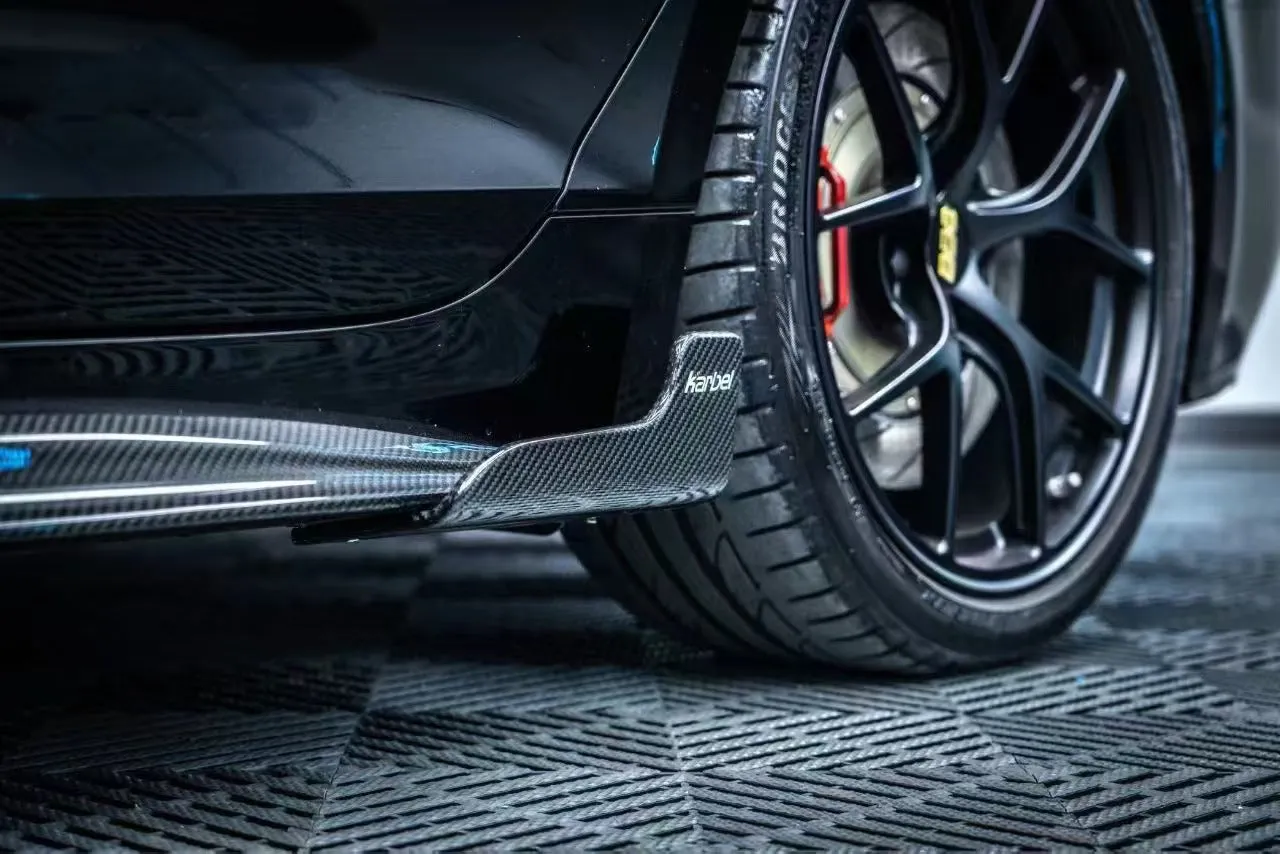 Karbel Carbon Side Skirts for Audi S5 A5 B9.5 2020-ON Carbon Fiber
