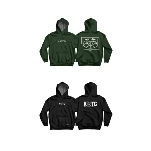 KOTC Classic Hoodie - Army Green & Black