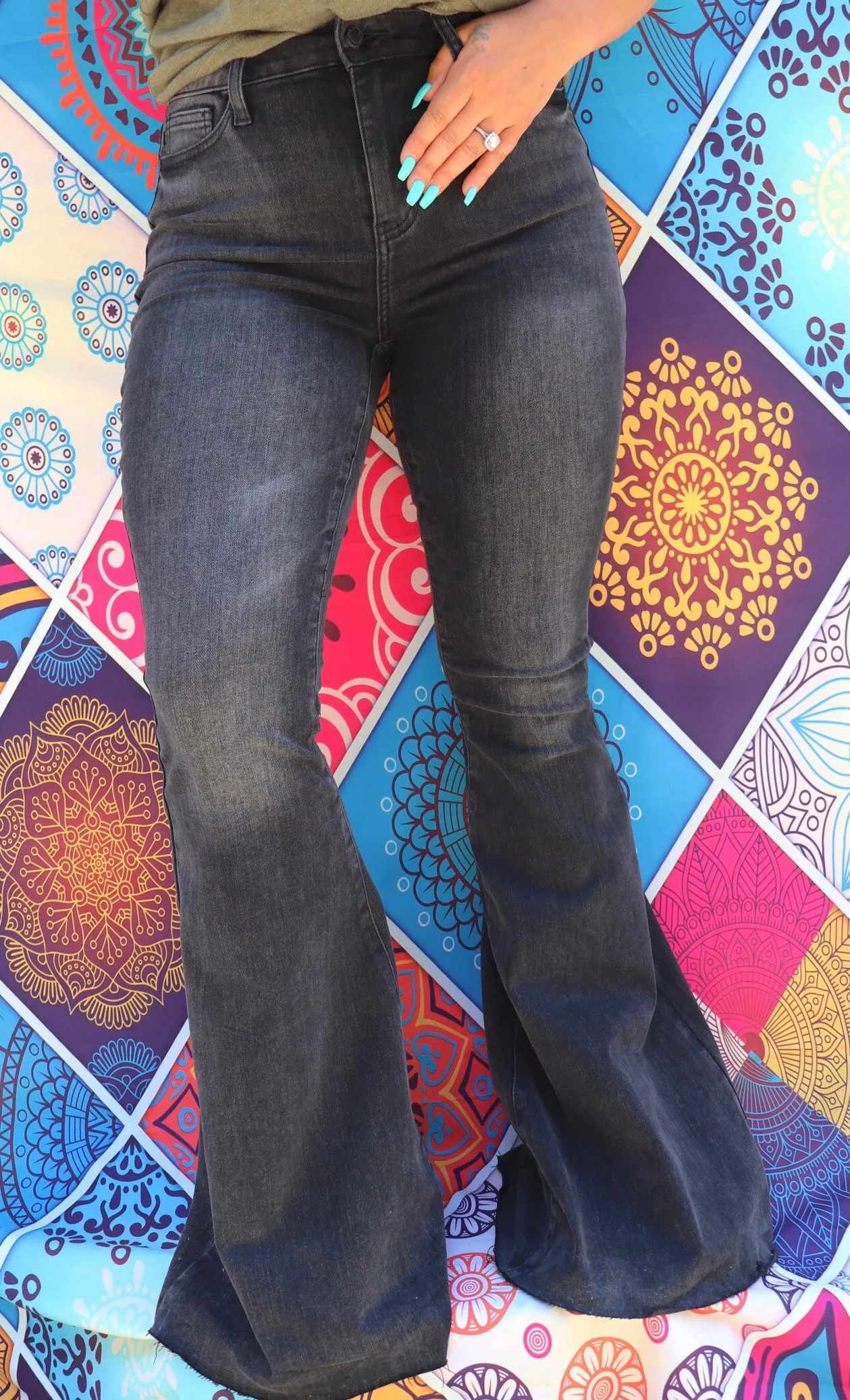 Last Call Rockstar Faded Flares [Queen Size]