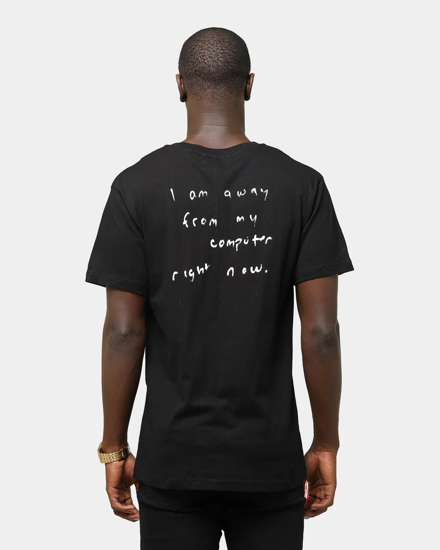 Lifted Anchors Men's Offline Short Sleeve T-Shirt Black