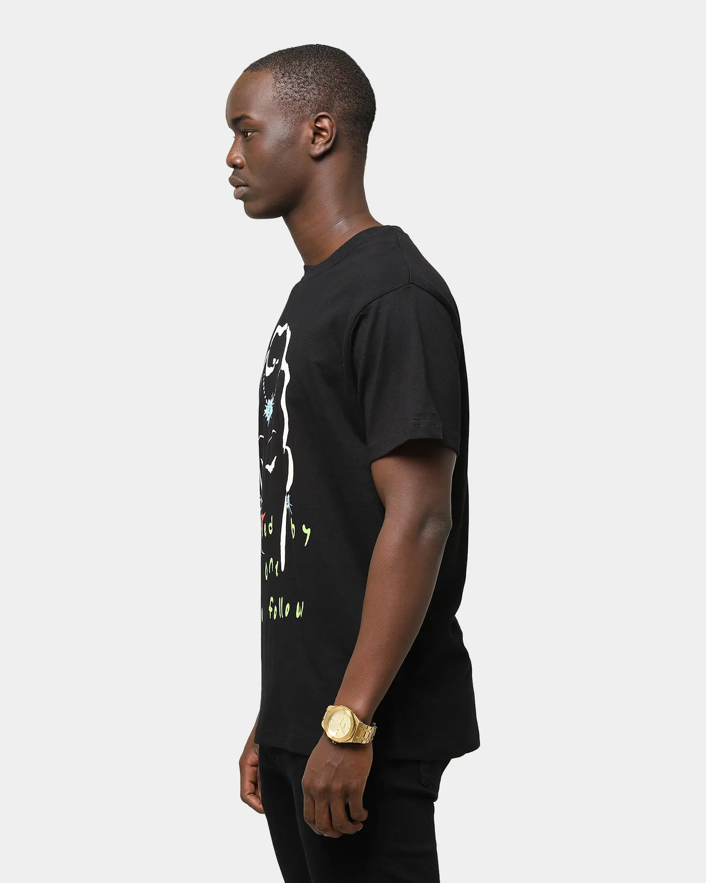 Lifted Anchors Men's Offline Short Sleeve T-Shirt Black