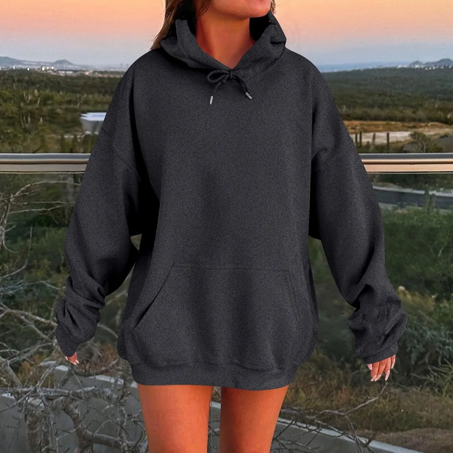 LISTHA Winter Sweatshirts for Women Oversized Hoodies Trendy Y2k Sweatshirts Long Sleeve Sweaters Pullover Teen Girl Clothes