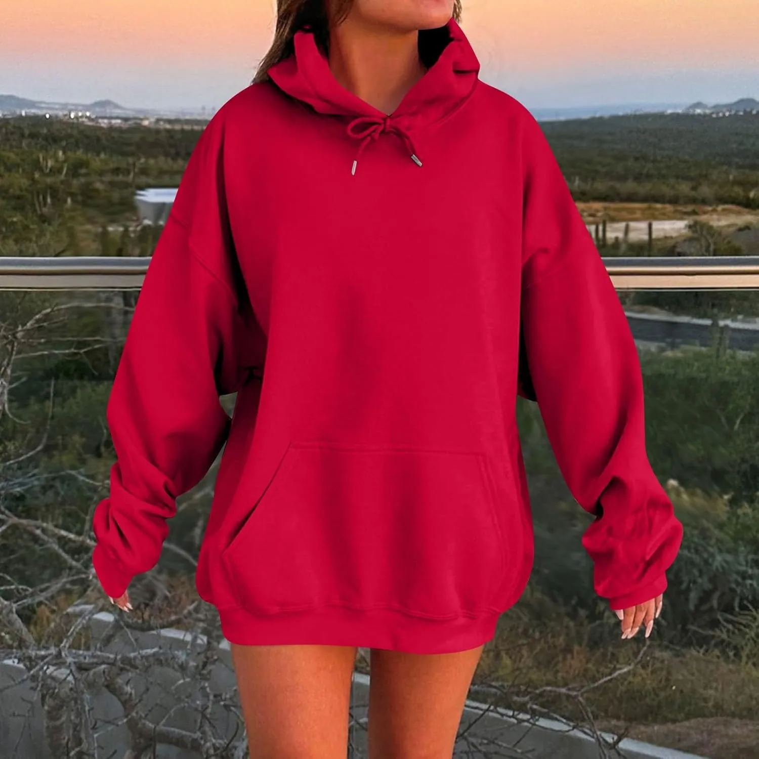 LISTHA Winter Sweatshirts for Women Oversized Hoodies Trendy Y2k Sweatshirts Long Sleeve Sweaters Pullover Teen Girl Clothes